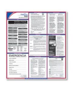 ComplyRight State Labor Law Poster, Washington, Spanish, 24in x 24in