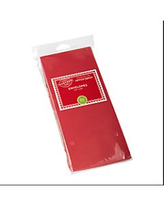 Gartner Studios #10 Envelopes, Gummed Seal, Red, Box Of 50