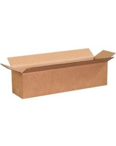 Office Depot Brand Long Corrugated Boxes, 4inH x 4inW x 16inD, Kraft, Bundle Of 25