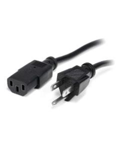 StarTech.com 6 ft 14 AWG Computer Power Cord - NEMA5-15P to C13 - Connect a High-powered Server to a Power Distribution Unit - 6ft 5-15 to C13 Power Cord - 6 ft computer power cord - 6ft AC power cord - 6ft nema power cord - 6ft c13 power cable