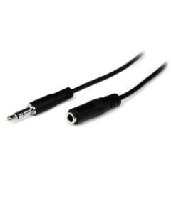 StarTech.com 1m Slim 3.5mm Stereo Extension Audio Cable - M/F