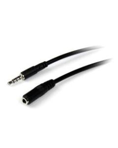 StarTech.com 2m 3.5mm 4 Position TRRS Headset Extension Cable - M/F