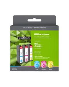 Office Depot Brand ODD33XLMP Remanufactured High-Yield Tri-Color Ink Cartridge Replacement For Dell Series 33XL