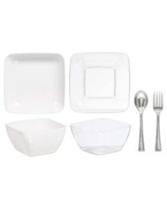 Amscan Mini Appetizer Set, Pack Of 96 Pieces