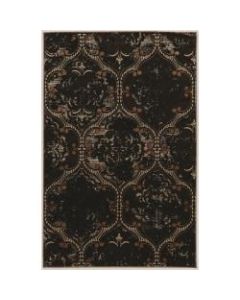 Linon Home Decor Products Paramount Area Rug, K Arthur, 3ftH x 2ftW, Brown/Beige