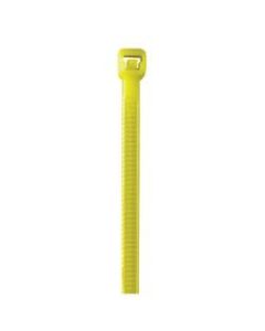 Office Depot Brand Color Cable Ties, 5.5in, Fluorescent Yellow, Case Of 1,000