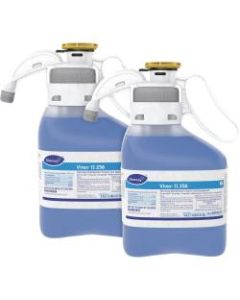 Diversey Virex II 1-Step Disinfectant Cleaner And Deodorant, 47.34 Oz, Minty Scent, Pack Of 2 Containers
