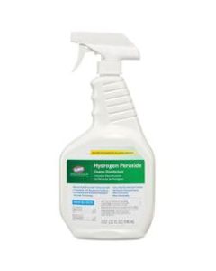 Clorox Healthcare Hydrogen-Peroxide Cleaner/Disinfectant, 32 Oz, Pack Of 9