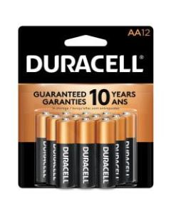 Duracell Coppertop AA Alkaline Batteries, Pack Of 12