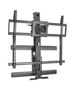 Mount-It MI-373 Height-Adjustable Fireplace TV Mount For Screens 50 - 100in, 16inH x 27-1/2inW x 6-1/2inD, Black