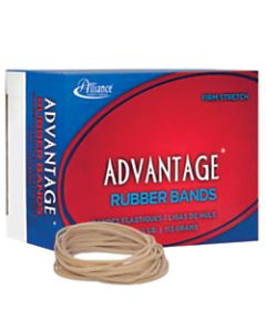 Alliance Advantage Rubber Bands, Size 18, 3in x 1/16in, Natural, Box Of 370