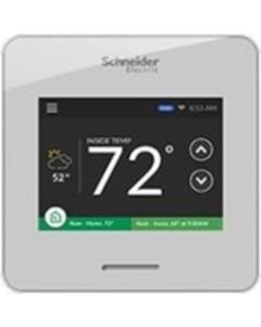 Schneider Electric Wiser Air White Smart WI-FI Thermostat - For Air Conditioner