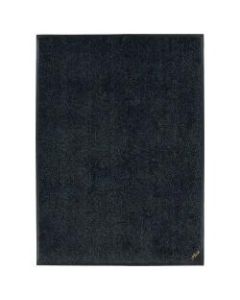M + A Matting Colorstar Plush Floor Mat, 24in x 36in, Slate Gray