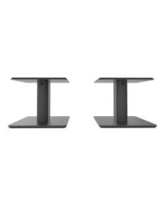 Kanto SP6HD 6 Inch Universal Desktop Speaker Stand - Black (Pair) - 60 lb Load Capacity - 6in Height x 7in Width x 8.5in Depth - Desktop - Steel, Foam - Black
