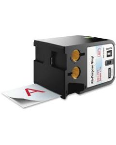 Dymo XTL All-Purpose Vinyl Label Cartridge - 2in Width - Thermal Transfer - Clear - Vinyl - 1 Each