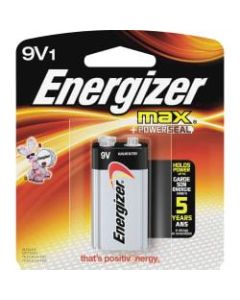 Energizer MAX Alkaline 9 Volt Batteries - For Multipurpose - 9V - 9 V DC - 48 / Carton