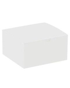 Office Depot Brand Gift Boxes, 5inL x 5inW x 3inH, 100% Recycled, White, Case Of 100