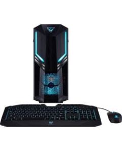 Acer Predator Predator PO3-600 Gaming Desktop Computer - Intel Core i7 8th Gen i7-8700 Hexa-core (6 Core) 3.20 GHz - 16 GB RAM DDR4 SDRAM - 2 TB HDD - 256 GB SSD - Windows 10 Pro 64-bit - NVIDIA GeForce RTX 2060 6 GB - DVD-Writer - IEEE 802.11ac - 500 W