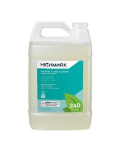 Highmark Neutral Floor Cleaner, Citrus Herb Scent, 128 Oz Bottle