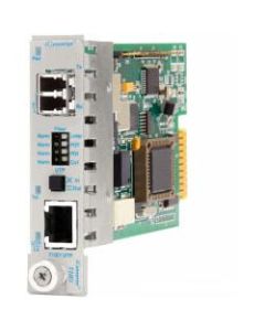 iConverter T1/E1 Fiber Media Converter RJ48 LC Multimode 5km Module - 1 x T1/E1; 1 x LC Multimode; Internal Module; Lifetime Warranty