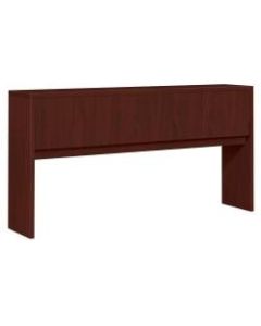 HON 10500 Series Closed Hutch, Mahogany
