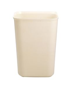 Rubbermaid Fire-Resistant Wastebasket, 7 Gallons, Beige