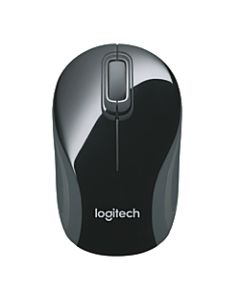 Logitech M187 Mini Wireless Optical Mouse, Black, 910-002726
