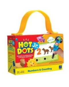 Learning Resources Hot Dots Jr. Numbers And Counting Cards, 6in x 4in, Pre-K - Grade 2, Set Of 36