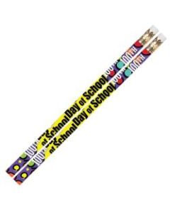 Musgrave Pencil Co. Motivational Pencils, 2.11 mm, #2 Lead, 100th Day Of School, Multicolor, Pack Of 144