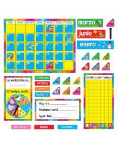 TREND Calendario Anual Spanish Bulletin Board Set, Multicolor