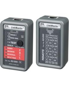 IDEAL LinkMaster PRO Tester - 1 x RJ-45 Network , 1 x RJ-45 Network Remote