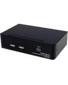 StarTech.com 2 Port High Resolution USB DVI Dual Link KVM Switch with Audio