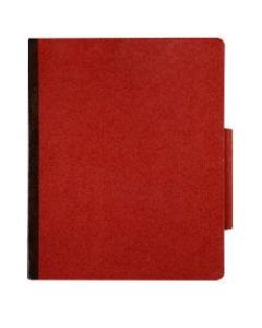Pressboard Classification Folder, 4-Part, Letter Size, 30% Recycled, Earth Red (AbilityOne 7530-01-523-4594)
