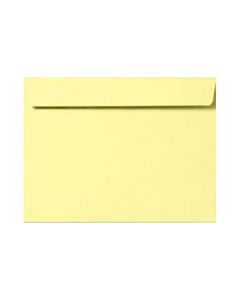LUX Booklet 6in x 9in Envelopes, Gummed Seal, Lemonade Yellow, Pack Of 250