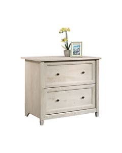 Sauder Edge Water 33inW Lateral 2-Drawer File Cabinet, Chalked Chestnut