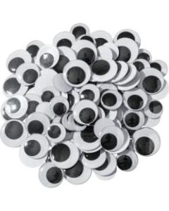 Creativity Street Creativity Street Jumbo Wiggle Eyes - Black/White - Plastic - 100 / Pack