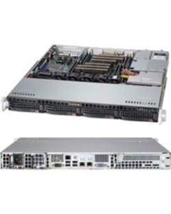 Supermicro SuperServer 6017R-M7UF Barebone System - 1U Rack-mountable - Intel C602J Chipset - Socket R LGA-2011 - 2 x Processor Support - Black