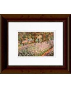 Timeless Frames Katrina Framed Traditional Artwork, 8in x 10in, Brown, The Artists Garden At Giverny