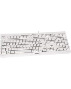CHERRY KC 1000 Keyboard - Cable Connectivity - 105 Key Calculator, Email, Browser, Sleep Hot Key(s) - Windows - LPK Keyswitch - Light Gray