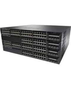 Cisco Catalyst WS-C3650-48FS Layer 3 Switch - 48 Ports - Manageable - Gigabit Ethernet - 10/100/1000Base-T, 1000Base-X - Refurbished - 4 Layer Supported - 4 SFP Slots - Power Supply - Twisted Pair, Optical Fiber