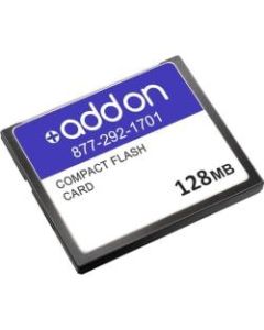 AddOn Cisco MEM3800-64U128CF Compatible 128MB Flash Upgrade - 100% compatible and guaranteed to work