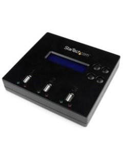 StarTech.com 1:2 Standalone USB Duplicator & Eraser - Flash Drives - TAA Compliant - USB 2.0 Memory Stick Duplicator Eraser