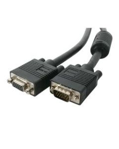 StarTech.com 3 ft Coax High Resolution VGA Monitor Extension Cable - HD15 M/F - HD-15 Male VGA - HD-15 Female VGA - 3ft - Black