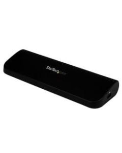 StarTech.com USB 3.0 Docking Station - Compatible with Windows / macOS - Supports Dual Displays - HDMI and DVI - DVI to VGA Adapter Included - USB3SDOCKHD - Dual Monitor Docking Station - HDMI and DVI-D or HDMI and VGA Monitor Connections