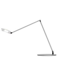 Koncept Mosso Pro Desk Lamp, Incandescent 18-7/16inH, Silver
