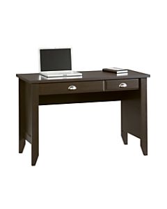 Sauder Shoal Creek Computer Desk with Flip Down Computer Tray, Jamocha Wood