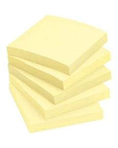 Post-it Canary Yellow Original Note Pads - Removable - 24 / Bundle