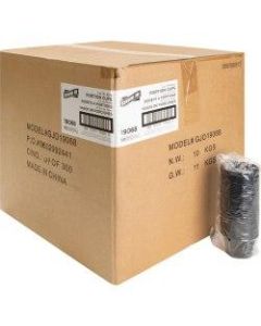 Genuine Joe Portion Cups - 4 fl oz - 2500 / Carton - Black - Polystyrene - Beverage, Sauce