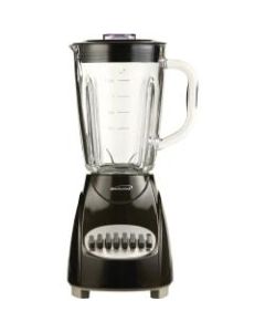 Brentwood 12-Speed Blender With Glass Jar, Black