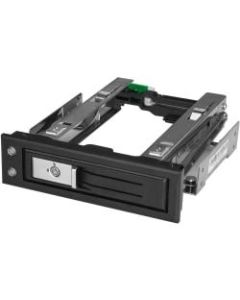 StarTech.com 5.25 to 3.5 Hard Drive Hot Swap Bay - Trayless - For 3.5in SATA/SAS Drives - Front Mount - Hard Drive Bay - SAS/ SATA Backplan